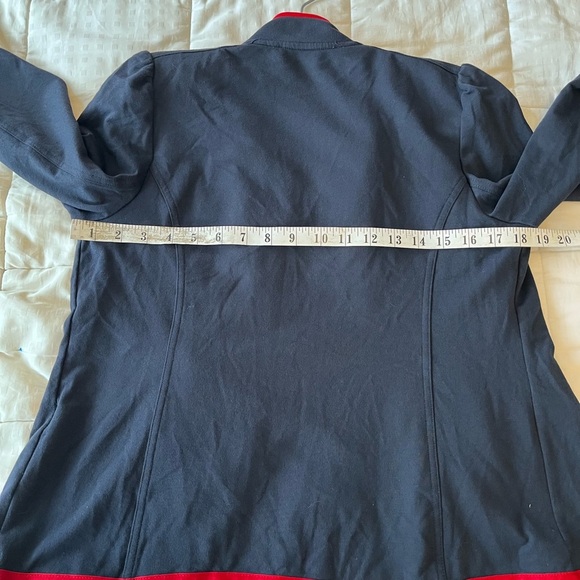 NWOT Tommy Hilfiger Contrast Piped Military Blazer - Picture 14 of 15